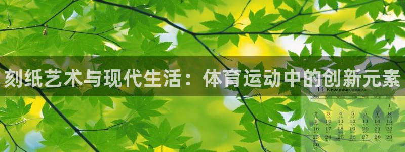MK体育官方正版app娱乐首页网站大全：刻纸艺术与现