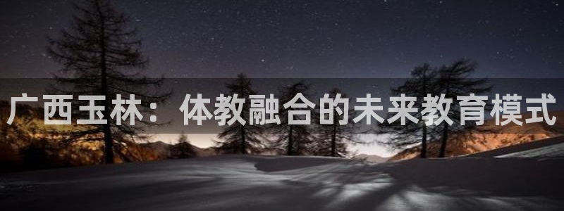 MK体育官方正版app集团简介：广西玉林：体教融合的未来教育