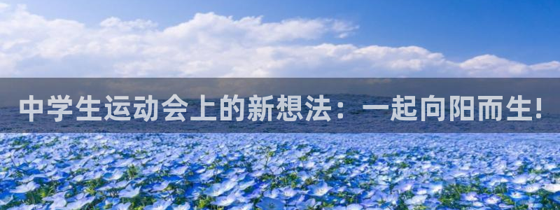 MK体育官网下载招商电话号码：中学生运动会上的新想法